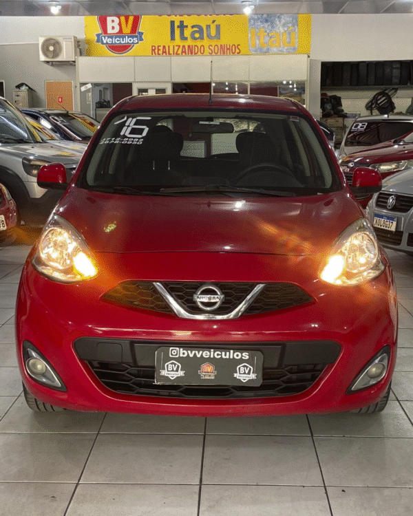 Nissan March 1.0 SV Flex 2018 Completo – À Venda em São Gonçalo