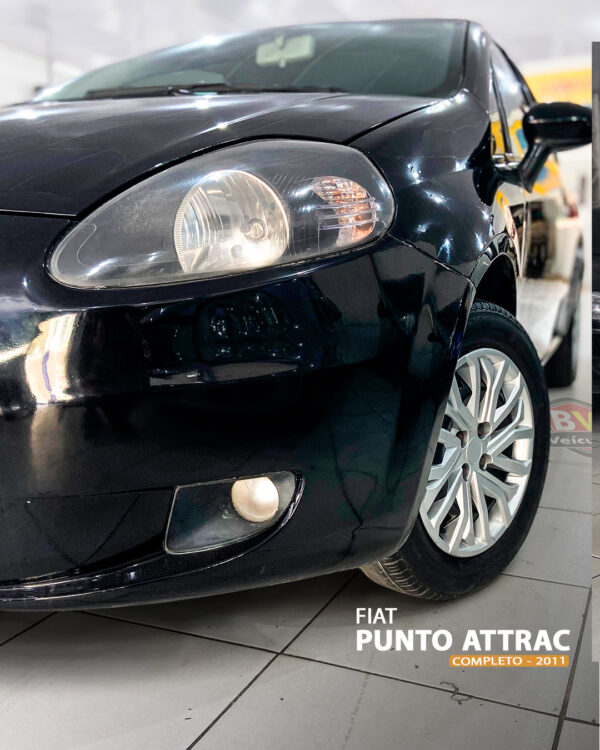 FIAT PUNTO ATTRACTIVE 1.4 2011 – Conforto, Economia e Estilo em um só carro