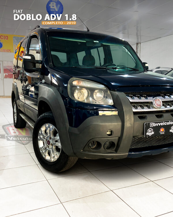 FIAT DOBLÒ ADVENTURE 1.8 FLEX 2010 – ESPAÇO, FORÇA E ESTILO
